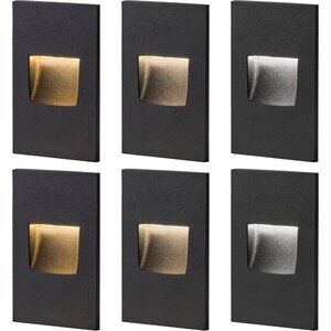 FTL Step Lights Outdoor Stair Lights Indoor LED 120V, Dimmable 150LM 3000K/4000K